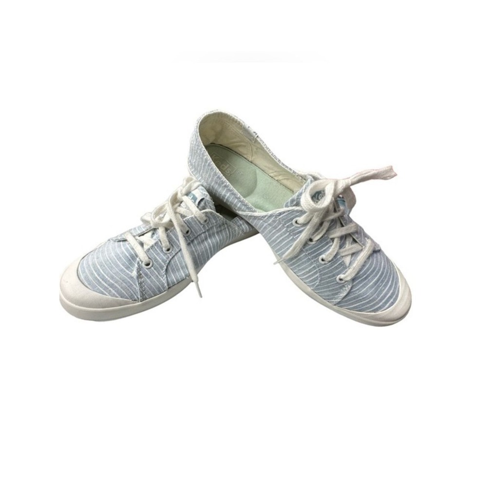Keds Sandy Sneaker Blue & White‎ Striped Size 9.5